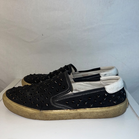 Saint Laurent by Hedi Slimane Sneakers RARE Studded Skate Size 10.5/43.5 80% OFF - Picture 4 of 12